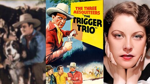 THE TRIGGER TRIO (1937) Ray Corrigan, Max Terhune & Sandra Corday | Drama, Western | B&W