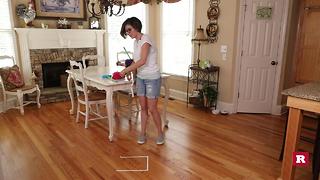 Cleaning trick for kids (part 1) with Elissa the Mom | Rare LIfe