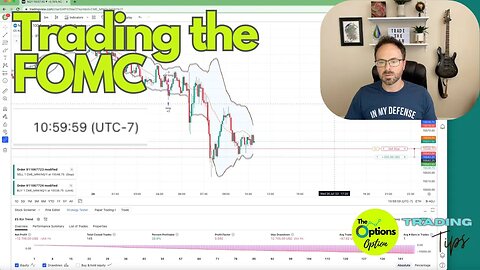 Trading the News - FOMC Rate Release | Day Trading Futures #daytrading #elitetraderfunding