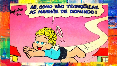ANNJINHO IN OH, HOW PEACEFUL SUNDAY MORNINGS ARE [VOTED] Comic book by Turma da Mônica