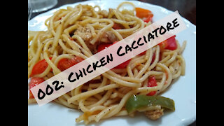 002: Chicken Cacciatore