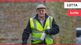 One of Britain's oldest milkmen still delivering morning pints aged 85