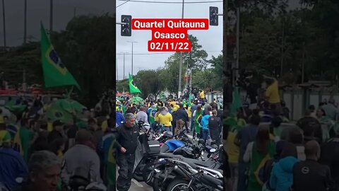 Quartel Quitauna Osasco 02/11/22 #noticias