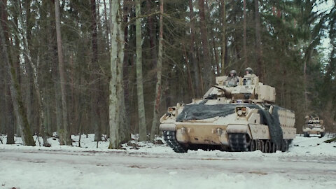 US and Lithuanian troops conduct joint training
