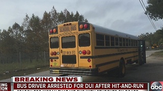 Pinellas County bus driver arrested for DUI after crash