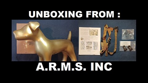 UNBOXING: A.R.M.S. Inc. #40L-F / #40L (flip up sights) Combo, SWAN Sling.