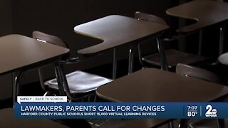 Lawmakers, parents call for changes in Harford County's virtual school plans