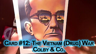 Drug Wars Trading Cards: Card #12: The Vietnam (Drug) War, Colby & Co. (Eclipse Comics History)