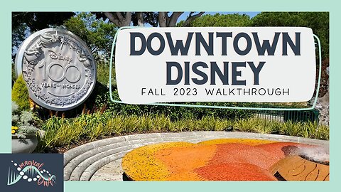 Downtown Disney Fall 2023 Walkthrough Tour [1080p POV] | Disneyland Resort | MagicalDnA