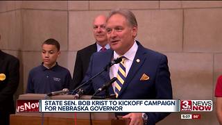 Nebraska State Sen. Bill Krist kicks off gubernatorial campaign