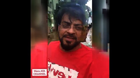 Rain in Karachi Video by Aamir Liaquat Hussain || PTI MNA Aamir Liaquat exposed Bilawal Zardari