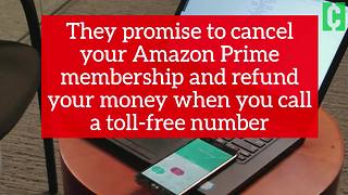 This Amazon scam wants you to pay to cancel Prime!