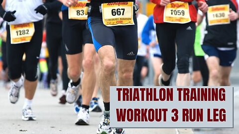 Triathlon Training Workout 3 RUN LEG: Strength, Stability, Mobility