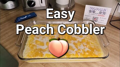 Easy and Best Peach Cobbler