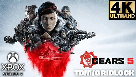 Gears 5 Multiplayer Versus Gameplay | TDM on Gridlock | Xbox Series X|S | 4K (No Commentary Gaming)