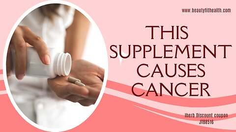 A nutritional supplement that may cause cancer #beauty_fit_health #vitamin_e #healthy_living