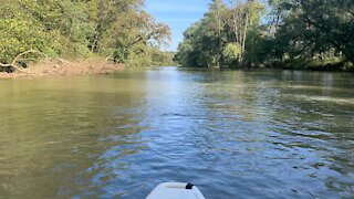 Floating Elkhorn Creek in Franklin County KY