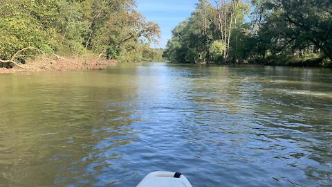 Floating Elkhorn Creek in Franklin County KY