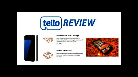 Tello Mobile Review & Unboxing The Samsung Galaxy S7 Edge