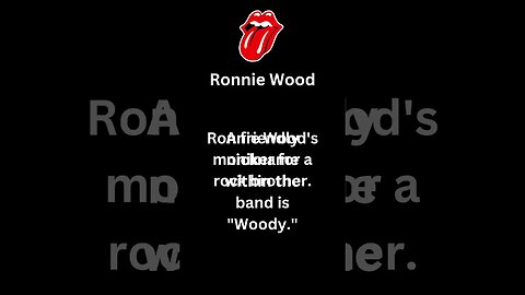 "Rocking with the Stones: Bite-sized Insights" Ronnie Wood #shorts #rollingstones #musiclegend