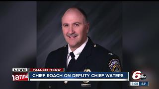 IMPD Chief Roach speaks on Deputy Chief James Waters