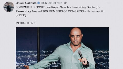Joe Rogan Says Dr Pier Corrie Treated 200 Members Of The US Congress With Ivermectin | 29.10.2021