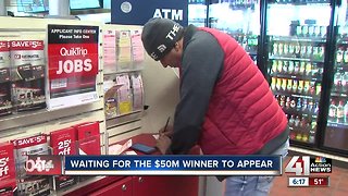 KC waiting for $50 million lottery winner to appear