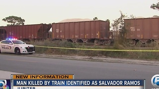 Pedestrian struck by train in Jupiter ID'd