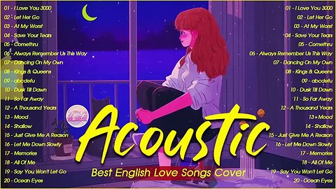 Trending Acoustic Love Songs Cover Playlist 2023 ❤️ Soft Acoustic Cover Of Popular Love Songs 5