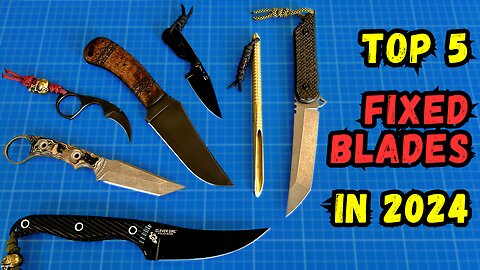 Top5 Tactical Fixed Blades - Winkler Belt Knife, TKell NightHawk, CRKT Clever Girl, Kwaiback, Tac-P
