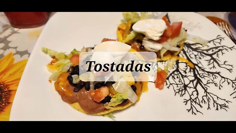 Tostadas meatless Monday #tostadas #meatlessmonday
