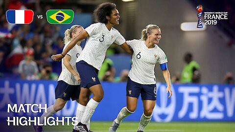 France v Brazil - FIFA Women’s World Cup, Round 16, France 2019™