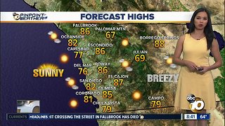 10News Pinpoint Weather for Sat. Oct. 20, 2018