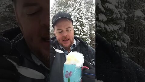 Snow Cone from REAL Snow?