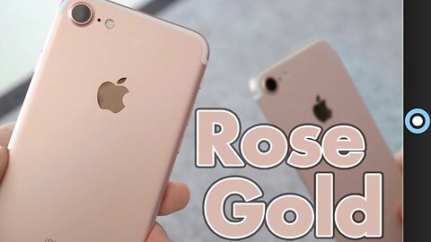 Rose Gold iPhone 7 Unboxing & First Impressions!