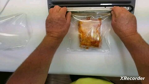 Vacuum seal leftovers