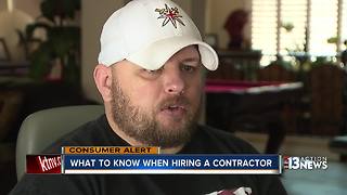 What you should know before hiring a contractor | Contact 13 consumer alert