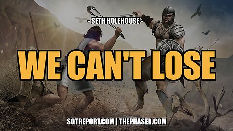 WE CAN'T LOSE -- Seth Holehouse