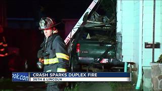 Suspected Drunk Driver Crashes Into Own Milwaukee Home