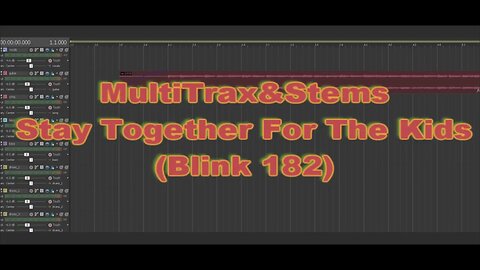 MultiTrax&Stems - Stay Together For The Kids (Blink 182)