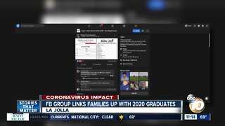 FB group links families up with 2020 graduates