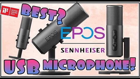 EPOS Sennheiser |🎧🎮| B20 USB Streaming Microphone |🖥️🖱️| Unboxing and Overview!
