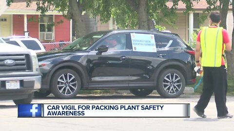 Car Vigil for Packing Plant Safety Awareness