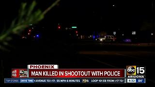 Man shot, killed by Phoenix police