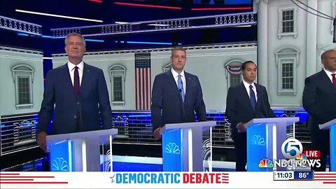 First night of Democratic debates