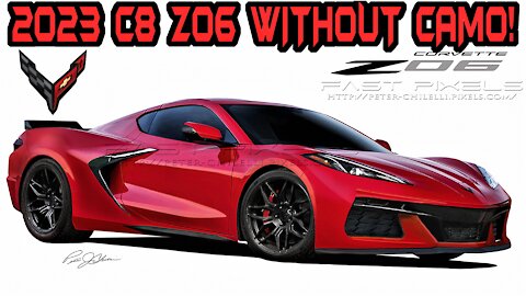 GM TEASER SHOWS us the NON-CAMO 2023 C8 Z06 Corvette! AMAZING or LETDOWN?