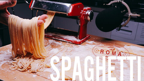 Easy homemade pasta | Soft Spoken ASMR