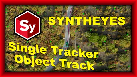 Single Tracker to 3D Object Track in Syntheyes