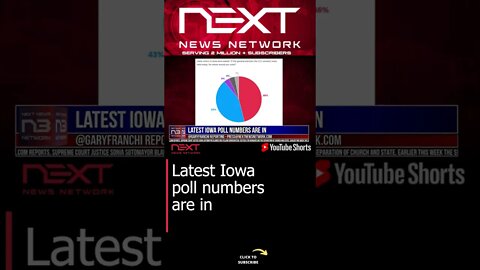 Latest Iowa poll numbers are in #shorts