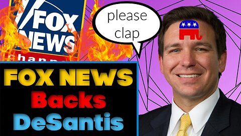Rupert Murdoch Tells DeSantis FOX NEWS Supports His Run